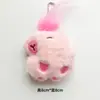 Pingente de Pelúcia Squeaky de Capivara da Moda Fofo Estilo Incomum Miniatura de Porquinho-da-Índia Enfeite Pendente