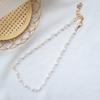Colar Choker Corrente de Contas de Cristal Combinando Cores de Joias Japonesas e Coreanas de Celebridade da Internet Colar Choker Corrente Curta para Clavícula