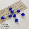 Nuevas cuentas redondas de acrílico chinas, cuentas sueltas hechas a mano para pulseras, collares y joyas, accesorios.
