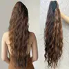 Peluca de pelo rizado estilo europeo y americano, onda de agua, rizo de lana, cola de caballo, pinza de garra grande, trenza de raíz, coleta alta, trenza de peluca