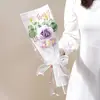 Regalo para el Día del Maestro Ramo Terminado de Girasol para Maestra de Jardín de Niños Tejido Hecho a Mano Flor de Lana Regalo Creativo