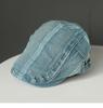 Nicho de moda reversa usando boné jeans de aba curta retrô progressivo primavera e verão, todos combinam com personalidade Moda Boné moda masculina
