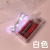 Cadena de luces LED de dos cajas de baterías transfronterizas, lámpara de alambre de cobre luminoso, cadena de luces de bola de onda, decoración especial para vacaciones de Navidad, estrella