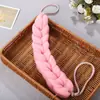 En stock 20 gramos tamaño pequeño color único y color mixto PE flor de baño bola de baño bola de ducha para baño toalla exfoliante red de espuma venta al por mayor
