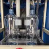 Garrafa de água mineral PET, frasco cosmético, máquina semi-automática de sopro de garrafas pequena, molde de garrafa plástica, máquina caseira