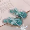 Hd7310A03 Bola de Cristal Colorida Grampo de Cabelo com Strass Dopamina Estilo Girly Criativo Acessórios de Cabelo Coreanos