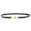 Cinturón de Mujer, Accesorio Decorativo Versátil, Elegante Accesorio para la Cintura, Cinturón de Cuero para Combinar con Vestidos