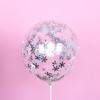 Cor lantejoulas balão enchimento transparente 12 polegadas decoração de aniversário Balão Mágico micro empresa empurrar pequeno presente