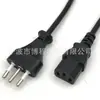 Cable de alimentación para computadora de escritorio AC italiano, de tres conductores, enchufe italiano de tres clavijas, enchufe brasileño, 3X0.75 mm² 1.5 m