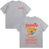 Camiseta Katseye Gabriela Camiseta de Calidad Verano Katseye Moda Y2K Manga Corta Cuello Redondo para Mujer
