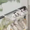 Zapatero de Balcón, Cesta de Almacenamiento de Zapatos, Zapatero Colgante para Secar Zapatos, Tendedero Antirrobo para Exteriores, Soporte para Zapatos tipo Cesta Colgante para Exteriores