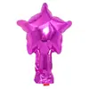 Ventas Directas de Fábrica Globo de Película de Aluminio con Forma de Corazón y Estrella de Cinco Puntas de 5 Pulgadas Decoración de Ambiente para Boda Fiesta Arreglo Globo Estrella