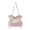 Bolso de Cadena Acolchado Estilo Coreano para Comercio Exterior, Bolso Cubo Sencillo y de Moda, Bolso Versátil Nuevo para Viajes Diarios Casual Elegante de Hombro
