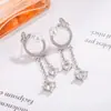 Pendientes de Borla de Perla y Mariposa de Circonita Flash Estilo Coreano Pendientes Únicos de Lujo Ligero Pendientes Elegantes para Mujer Pendientes Nuevo Estilo 2025