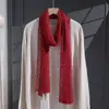 Cachecol de alta qualidade com design oco, estilo mãe, para sair, viajar, estilo floresta, elegante, para mulheres, faixa longa, temperamento, cachecol de seda, alta qualidade, estilo Hepburn