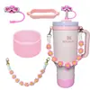 Botella de Agua Térmica Stanley Tapón Antipolvo Taza con Popote Tapa de Taza Correa de Mano Cordón para Botella de Agua Múltiples Estilos Versátiles Set