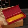 Suministro del Fabricante En Stock Caja de Empaque para Peine de Sándalo Caja de Regalo para Peine de Madera Proceso de Estampado en Caliente Papel Caja de Regalo Multicolor Multicolor