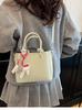 Bolsa de Mão Casual Lisa Transfronteiriça Moda Coreana Bolsa Saco 2025 Nova Primavera Textura Urbana Bolsa Transversal Tendência