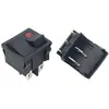 Fornecimento Chave Kcd5 em Forma de Barco Chave Oscilante Quatro Pinos com Luz 21*25 Chave em Forma de Barco Três Velocidades 19*22