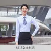 Gerente de Ventas Ropa de Trabajo Mismo Estilo Traje Cruzado Tienda 4S Traje Profesional Hombres Funcionario Entrevista Ropa Formal Mujeres
