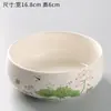 Vaso de Cerâmica Sem Furos para Plantas Hidropônicas em Vasos, Prato para Rabanete Verde e Suculentas, Vaso Grande para Narcisos, Vaso Grande para Flores Aquáticas de Mesa