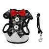 Novo vestido de noite para animal de estimação colete com peitoral cinto de tração para cachorro cão de porte pequeno e médio peitoral nas costas pronta entrega atacado geração