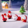 Transfronterizo Nuevo Producto Micro-Paisaje Creativo Lindo Papá Noel Muñeco Lindo Accesorios Decorativos DIY Mini Adornos Pequeños