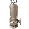 Bomba de Aguas Residuales Resistente a la Corrosión 150Wqp200-10-15Kw Bomba de Aguas Residuales Acero Inoxidable 316L 2205 Bomba Sumergible de Aguas Residuales
