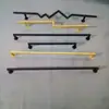 Rack de Exposição para Loja de Roupas Combinação de Parede Montado na Parede Decorativo Montado Lateralmente Roupas Masculinas e Femininas Prateleira Rack de Exposição para Loja de Roupas