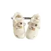 Zapatos de Algodón para Entrenamiento Alemán de Estudiante con Terciopelo Cálido Plus para Mujer 2026 Nuevo Estilo Caliente Zapatos Birkenstock de Invierno Suela Gruesa Zapatos Blancos Zapatos de Tabla