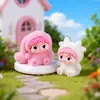 Figuritas de Animales Lindas, Modernas y Creativas con Acabado Afelpado de la Fábrica Original, Artesanía de Resina para Decoración de Coche y Escritorio de Oficina