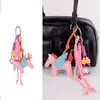 Exquisito Lanyard Llavero de Pegaso Hecho a Mano Colgante de Pony Ángel Accesorios para Coche Lindo Colgante para Bolsa Elegante Coche