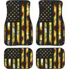 Alfombrillas de Suelo para Coche de Terciopelo de Cristal, Alfombrillas de Coche Estilo Americano, Alfombrillas de Coche de una Sola Pieza para Envío Directo, Antideslizantes, Impermeables, Fáciles de Limpiar y Personalizables