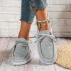 Estación independiente desea zapatos casuales de lona zapatos ultraligeros comercio exterior nuevos zapatos para mujer talla grande 43 zapatos para mujer transfronterizos