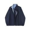 Woodpecker Vertical Collar Fashion Brand Jaqueta Xadrez Feminina 2025 Nova Primavera e Outono Solta All-match Moda Casual Casaco Casal