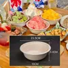 Tigelas Descartáveis Atacado por Caixa, Tigelas de Iogurte Cold Brew, Tigelas de Papel para Barracas, Tigelas de Raspa de Gelo, Tigelas de Gelo Fofo, Tigelas Espessas para Sobremesas