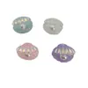 Accesorios para Joyería de Concha de Perla de Colores Electrochapados Materiales para Fundas de Teléfono con Pegamento de Crema Accesorios de Resina Venta al por Mayor DIY