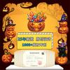Calcomanías de Halloween Transfronterizas Calcomanías Creativas de Vidrio de Fantasma de Calabaza Decoración para Fiesta de Halloween Calcomanías Electrostáticas de Murciélago