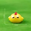 Figuritas de pollitos en miniatura, adorables y juguetonas - perfectas para paisajismo de jardines, decoraciones DIY y como adornos de escritorio en miniatura