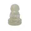Venta al por mayor de fábrica jade afgano jade blanco loto Guanyin colgante jade blanco grasa de tocino blanco bodhisattva colgante collar de jade
