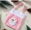 Bolsa de Presente de Natal, Bolsa de Maçã, Bolsa de Mão, Bolsa de Presente, Bolsa de Doces de Natal Calça com Bolso de Aba para Lembrança de Véspera de Natal