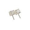 Plata de Ley 925 Chapado en Oro Oro Blanco Oro Rosa Estilo Princesa DIY Circonita Cúbica Diamante Individual Aretes de Presión Pasadores de Oreja Accesorios para Orejas