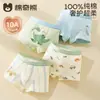 Roupa íntima infantil, cuecas boxer 100% algodão grau A para meninos, forro 100% algodão na virilha, para meninos mais velhos, shorts de corte reto que não apertam as nádegas