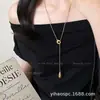 YH~Estilo Genial~Collar Largo de Perlas Extensible para Mujer 2023 Diseño de Minoría de Alta Gama Temperamento Gargantilla de Socialité