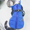Ropa de invierno para perros, de algodón, para golden retriever, ropa para perros grandes, gruesa, cálida e impermeable.