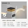 Luminária de coluna solar para exterior, à prova d'água, para jardim, porta ou quintal fechado.