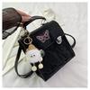 Bolso Multiusos para Mujer 2024 Primavera y Verano Nuevo Cyber Popular Combinable Bolso de Hombro Cuadrado Pequeño Multifuncional Casual para Mujer