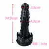 Expansor Anal de Silicona Líquida, Juguete de Tapón Anal de Forma de Dragón Colorido, Juguete Suave de Masturbación para Adultos Mujeres