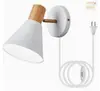 Luminária de parede criativa moderna simples estilo nórdico retrô industrial para sala de estar corredor quarto cabeceira Macaron chifre luminária de parede
