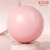 Pelota de Pilates para Levantamiento de Cintura y Cadera, Equipo de Fitness Pelota de Yoga, Pelota Antiexplosión de Gimnasia para Mujeres, Mini Pelota de Yoga Portátil de 25 cm